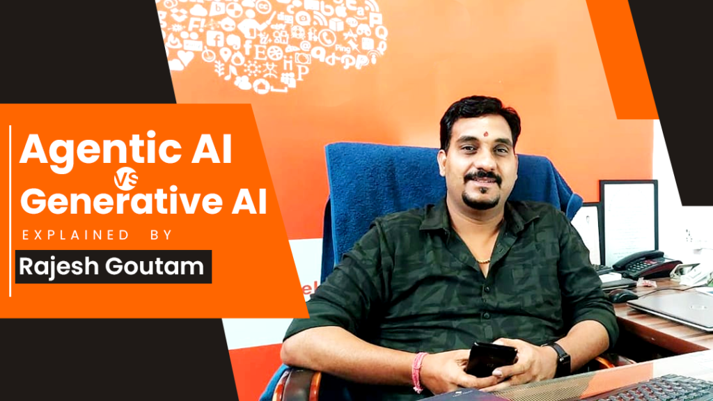 Agentic-AI-vs-Generative-AI-Explained-by-Rajesh-Goutam
